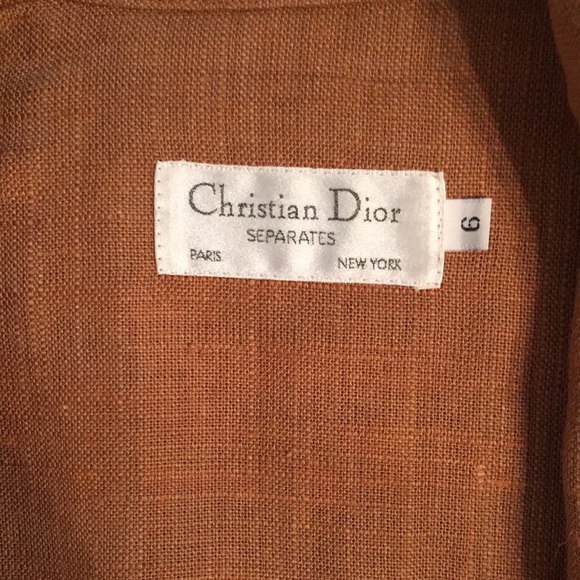 Christian Dior cropped jacket separates Paris New York size 6 vintage - Picture 6 of 10